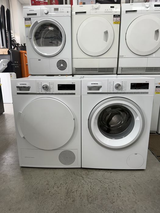 Пералня и сушилня комплект Siemens IQ 700