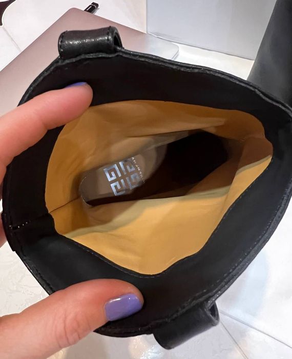 Ботуши Givenchy кожени пролет/есен