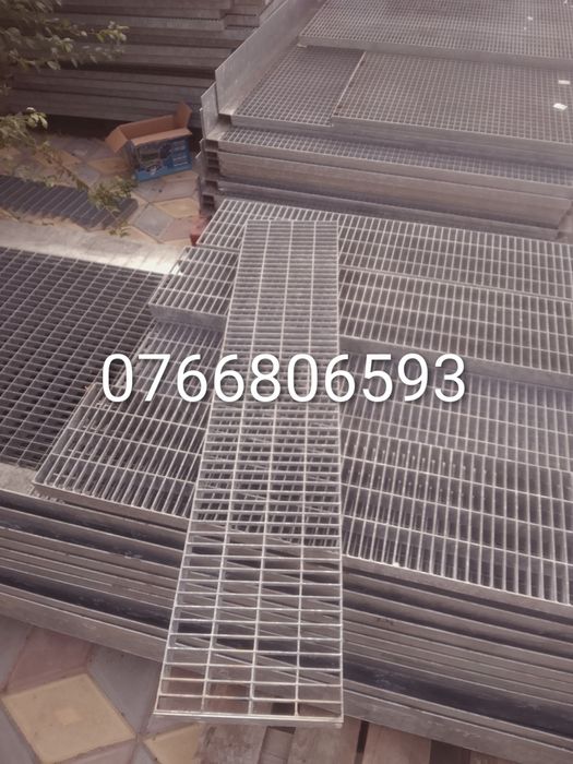 Grătare zincată orice model și pentru spălătorii auto și trepte pentru