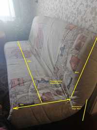 Разтегателен диван - легло 200/130см