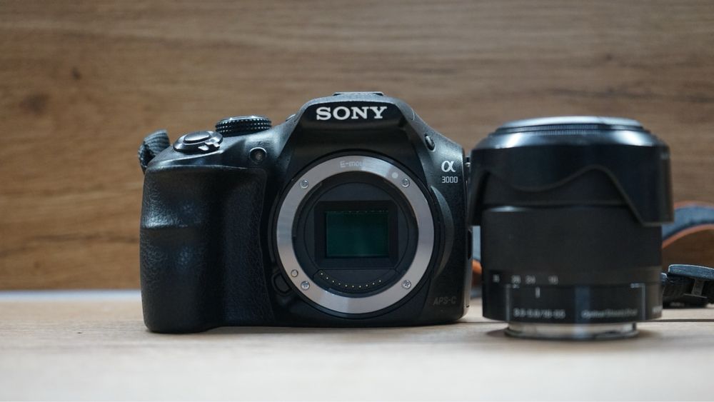 SONY a3000 kit+filtre+ cutie originala