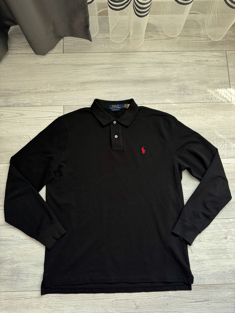 Мъжко! Чисто нова оригинална блуза с дълъг ръкав Polo Ralph Lauren
