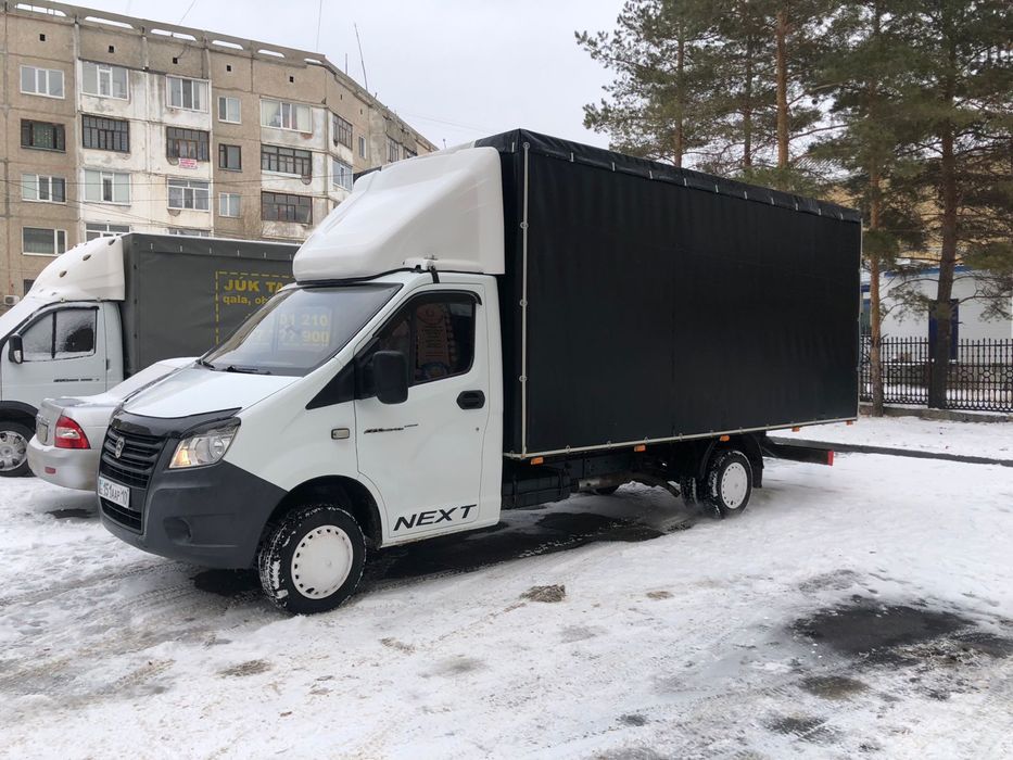 Газель грузоперевозки по городу, области, РК, РФ