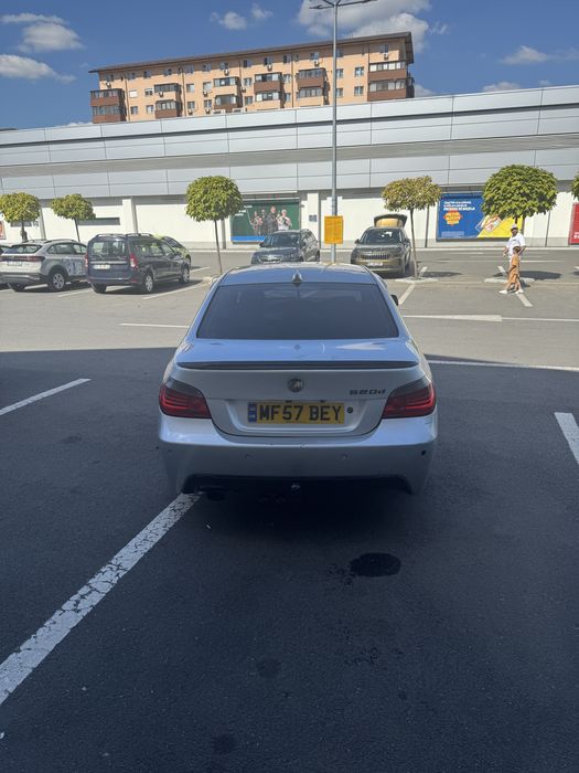 Vand bmw e60 520d 163cp m paket din fabrica recent adusa pe roti