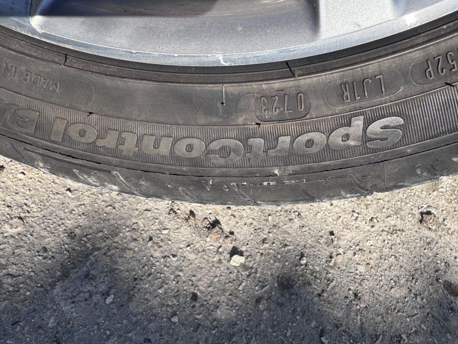 Оригинални джанти Vw Samarkands с летни гуми 245 40 18