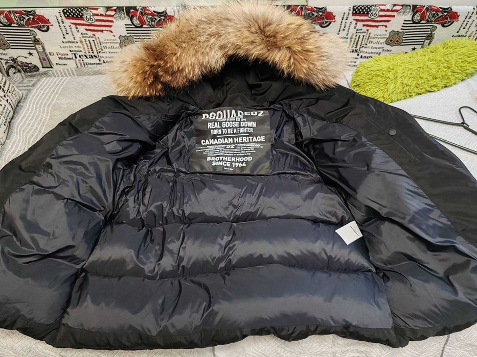 disquared 2 пухено яке с етикети, оригинал