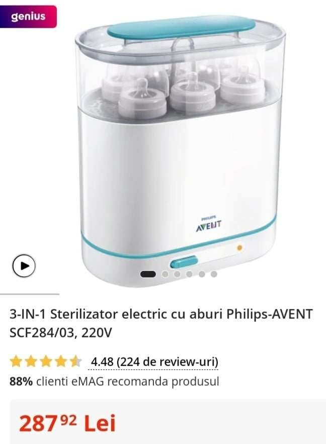 Sterilizator 3 in 1 Phillips