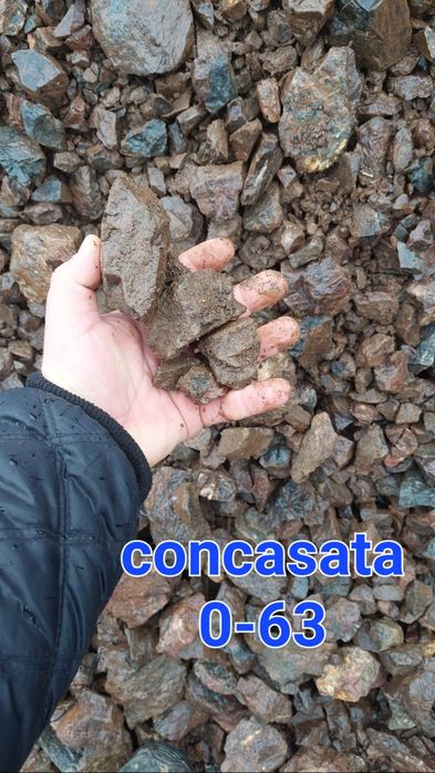 Piatră concasata. Nisip. Balast.  pământ