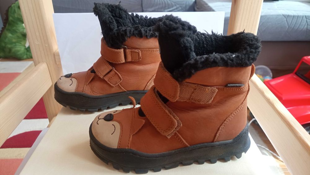 Бебешки ботуши / Детски ботуши Lasocki (кожа, непромокаеми, р. 25)