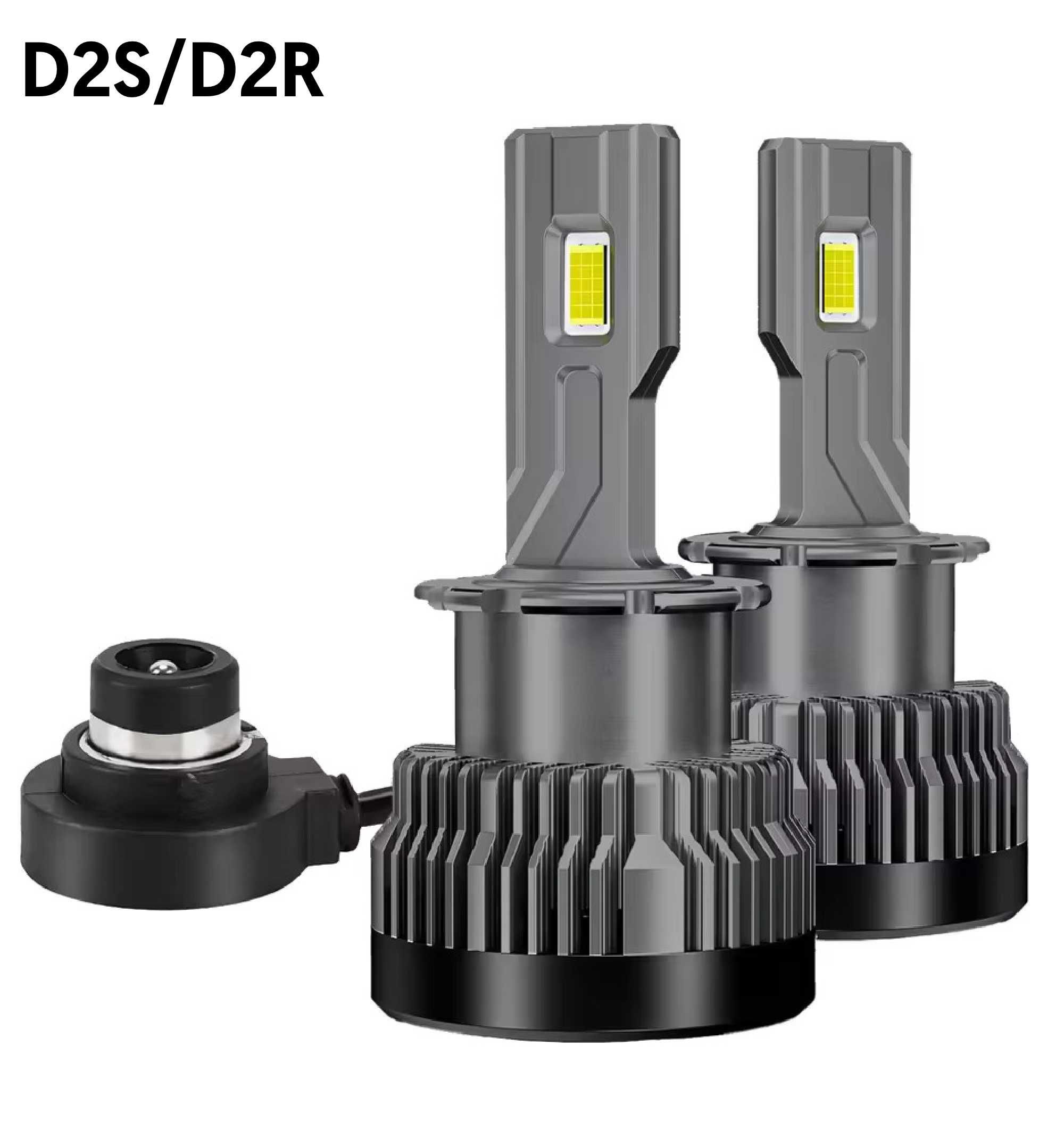 Гаранция! Ярки LED Диодни Крушки за D1S D1R D2S D2R Ксенонови фарове