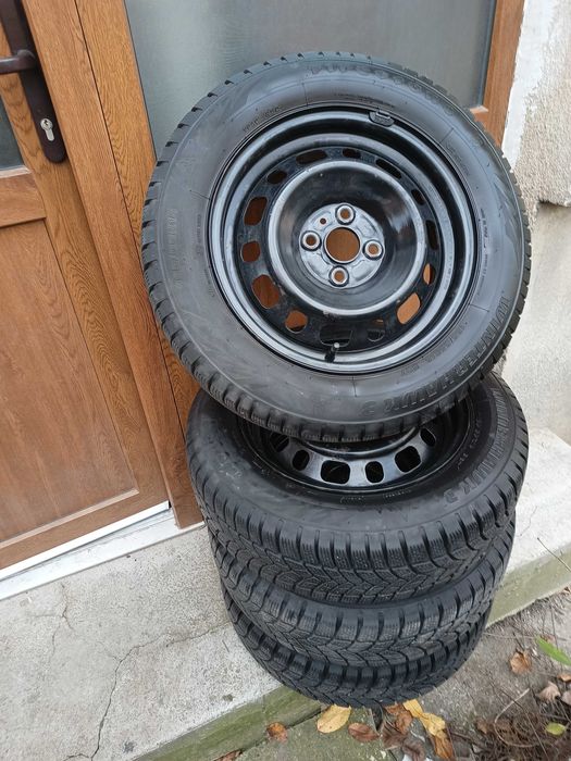 Set jenti de 4X100X54 (15X5.5 J ET40)cu cauciucuri Firestone 185/65/15