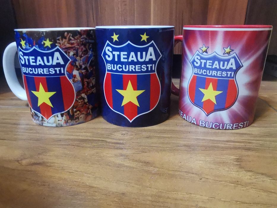 Cani Steaua Bucuresti FCSB de colectie  /  Cana Steaua FCSB