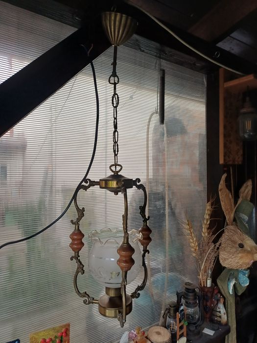 Accesoriu decorațiune lumina vintage colectie bronz Franța 1950