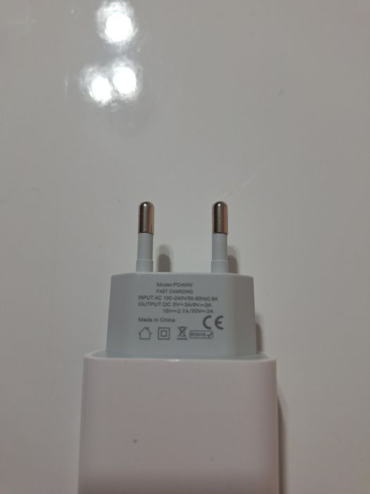 Set NOU incarcator tip C 40W pentru Iphone 15/16 Samsung , Huawei etc