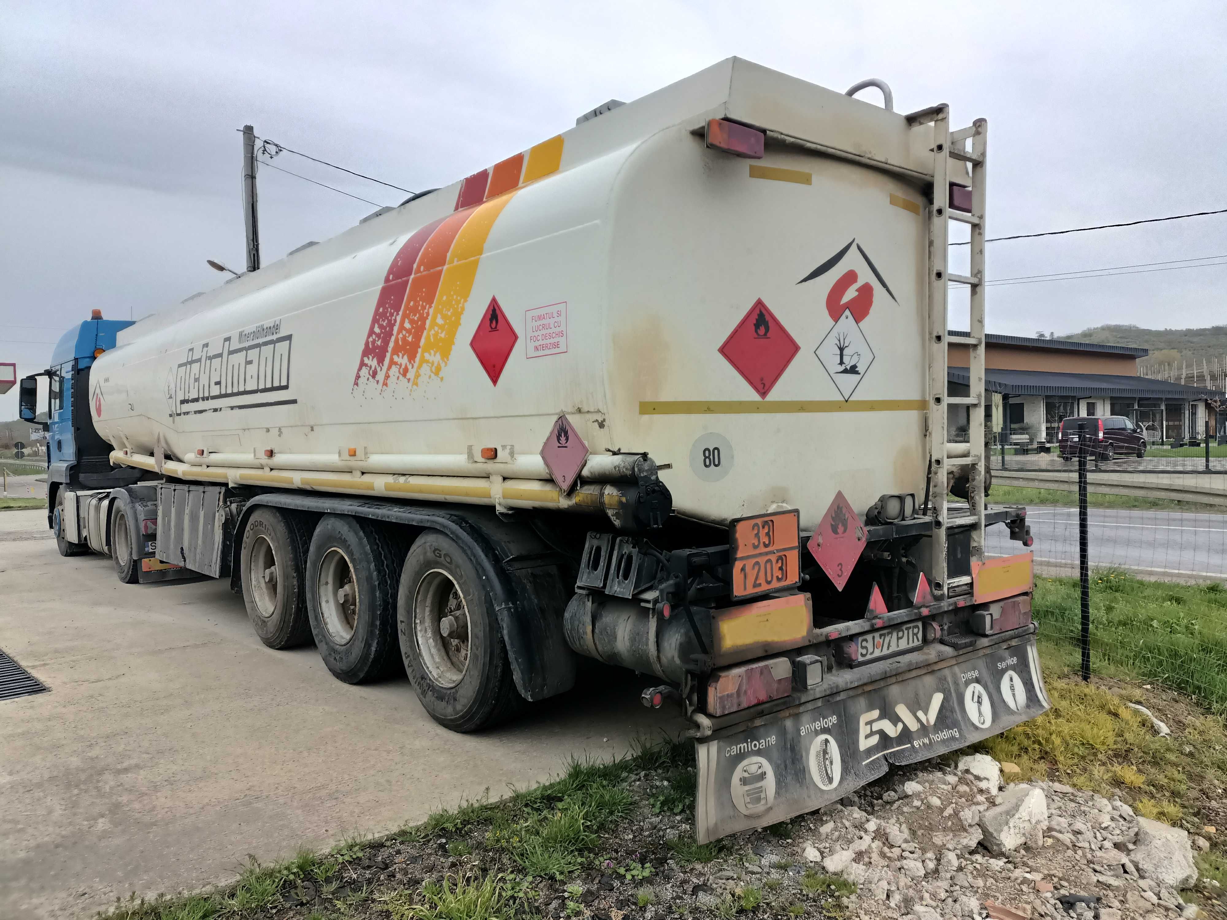 Vand ansamblu cisterna produse petroliere