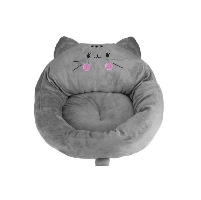 Легло за котки Mercado Trade, 50см., Сиво