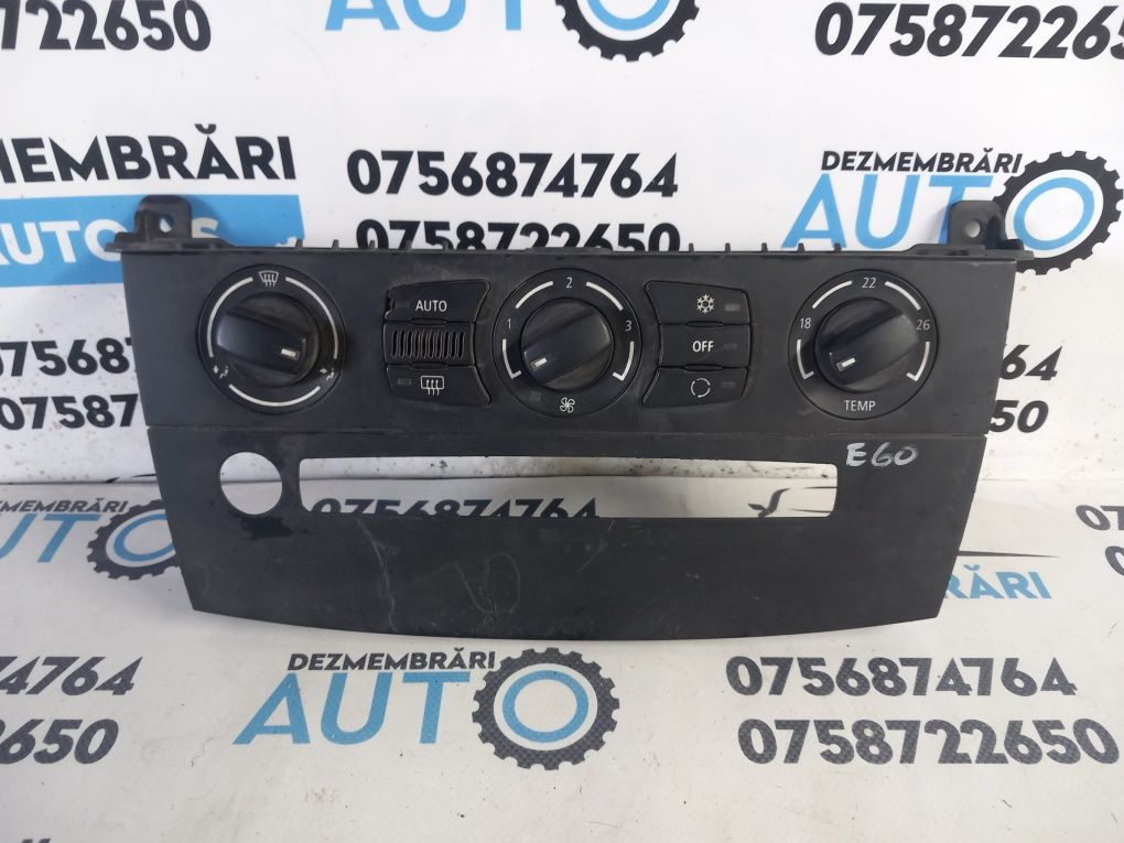 Panou Modul Unitate Comanda Climatronic BMW e60 Seria 5