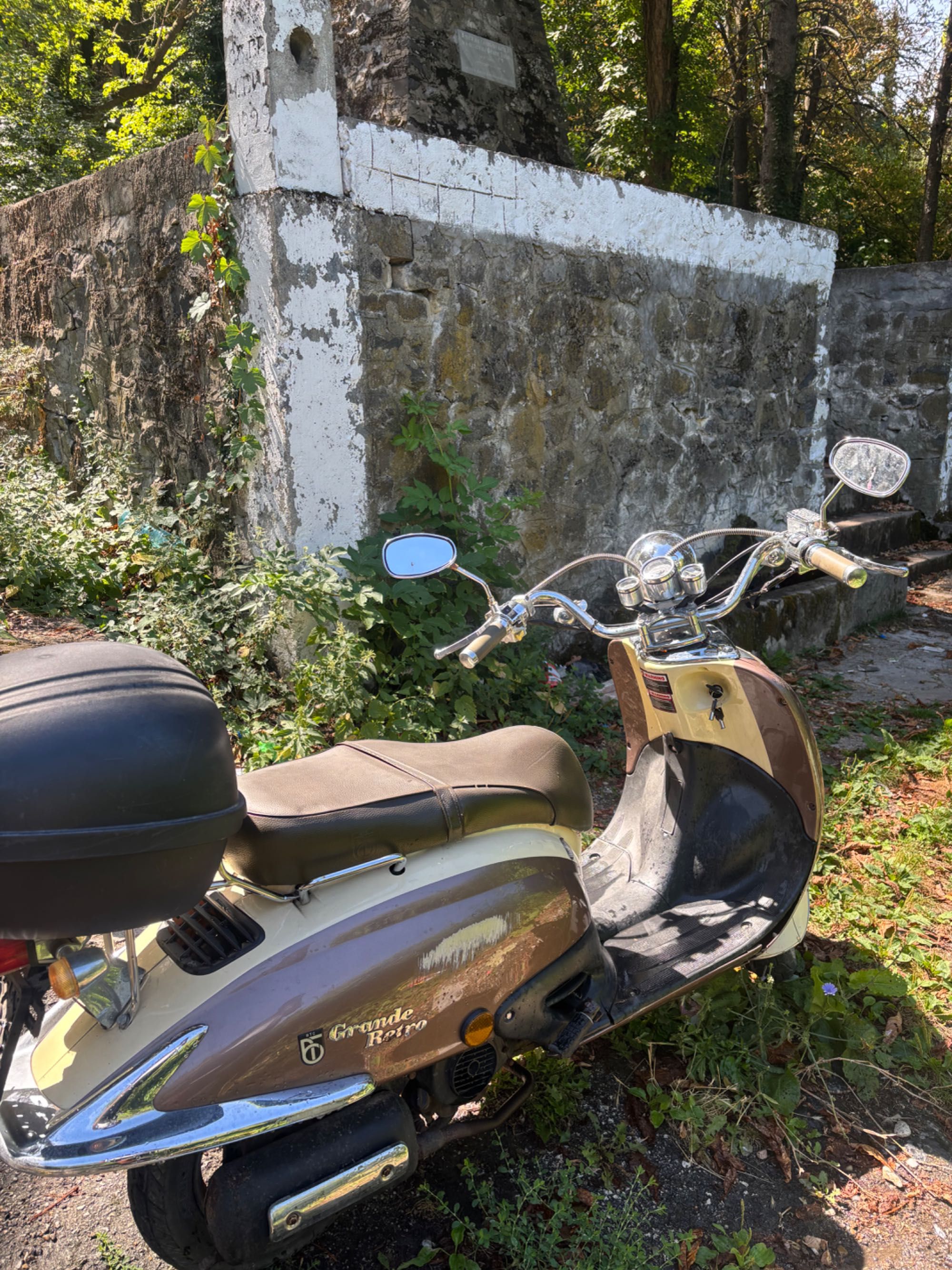 Grande Retro 50cc – 4-тактов, икономичен скутер