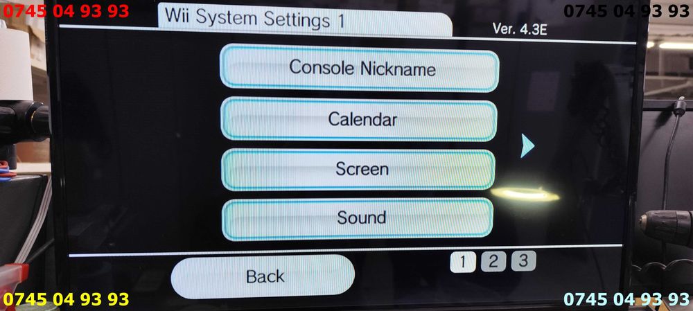 joc WII RVL 001 complet maneta nunchag alimentator senzor cabluri date