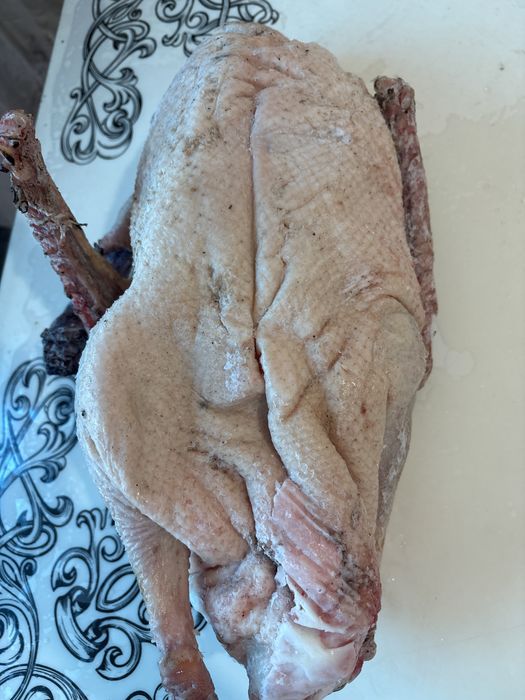 Сойылған таза үй қазы сатылады