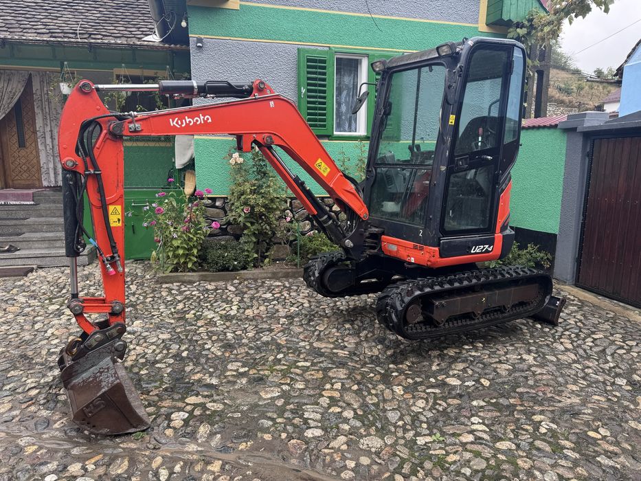 Miniexcavator Kubota u27-4 2022 ore 1940