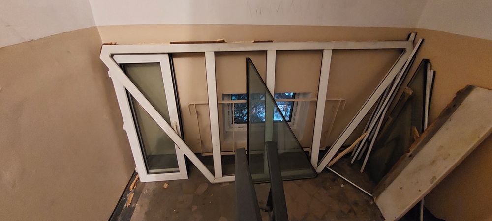 Б.у пластиковые окна