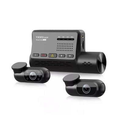 Camera auto tripla Viofo A139, 2K, WiFi, GPS, 3 camere, microfon, noua