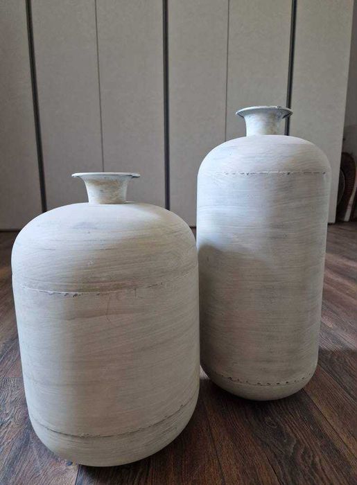 Set vase decor metalice, vază metalică