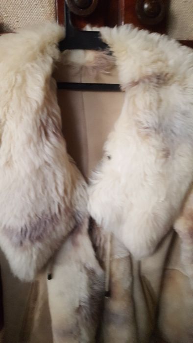 Дамско палто естествена кожа