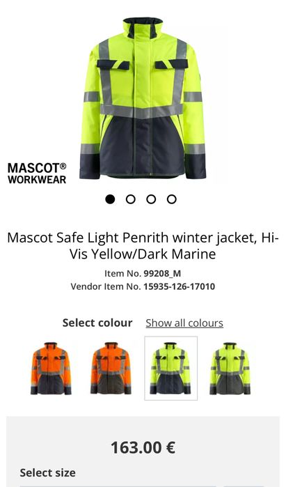 Мъжко работно яке. Размер L