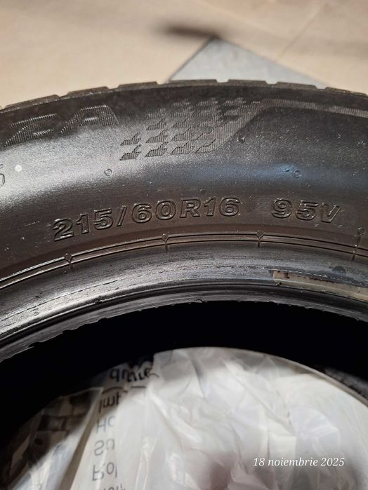 Vand 4 Anvelope vara 215x60xR16, dot 2020 -  Ciorogarla - 400 lei