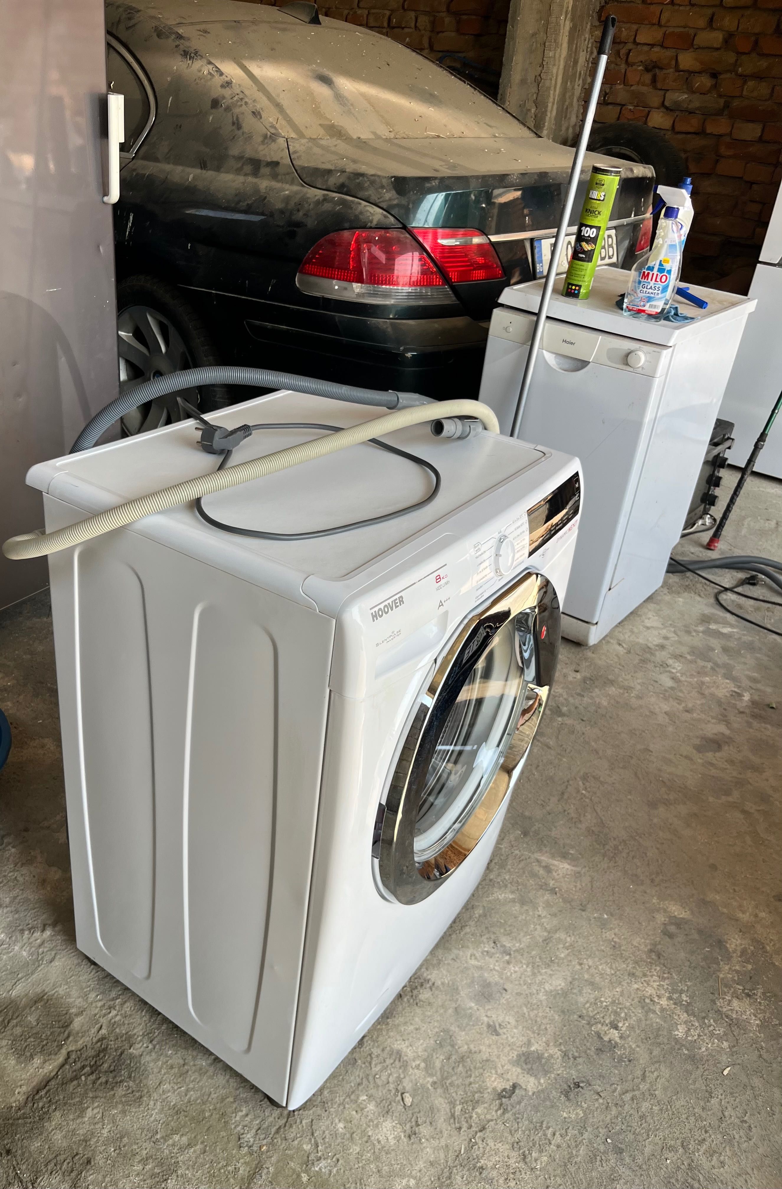 Пералня Hoover Dynamic Next – 8кг, 1400оборота  много добро състояние