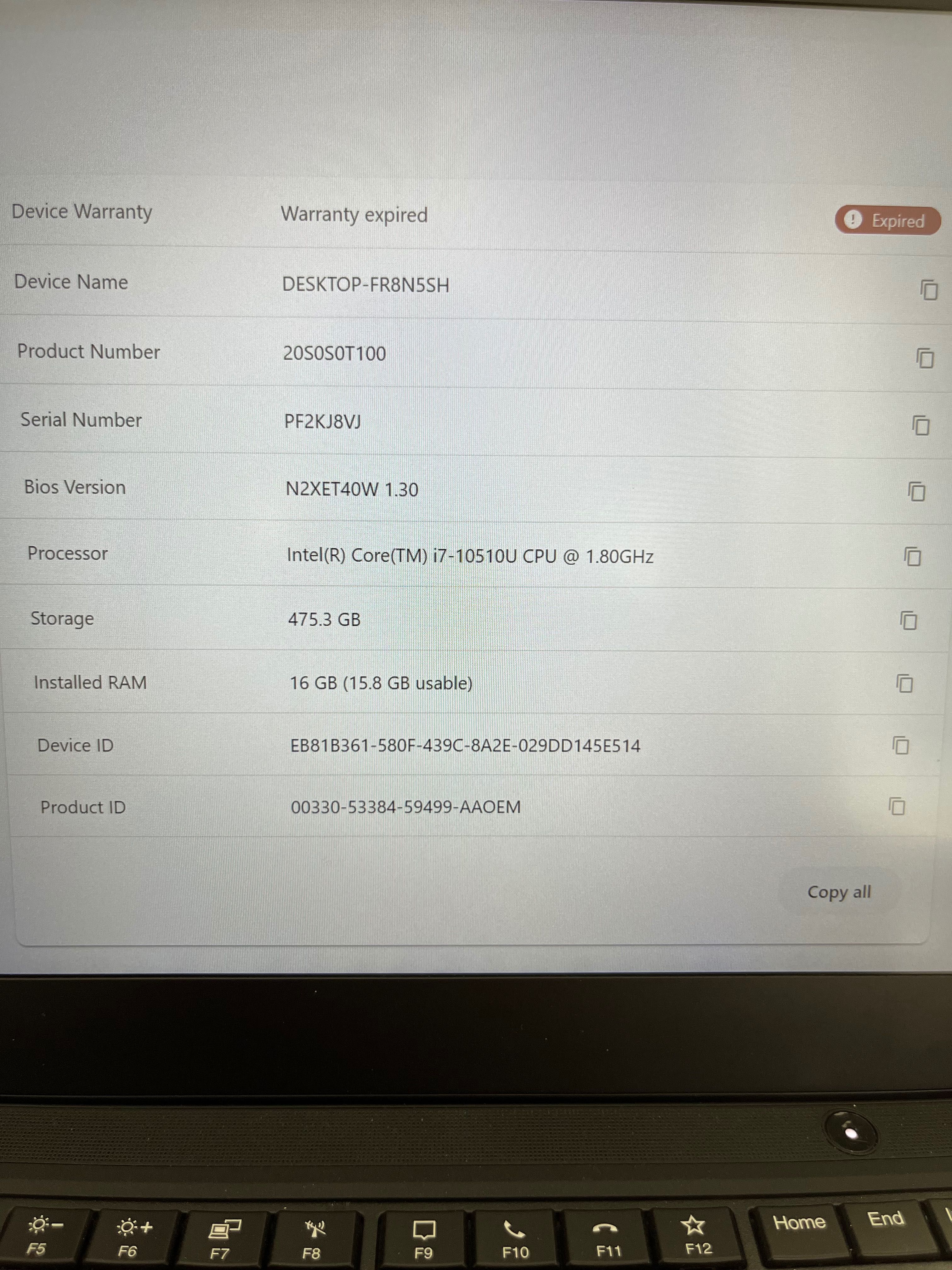 ThinkPad T14 Gen1
