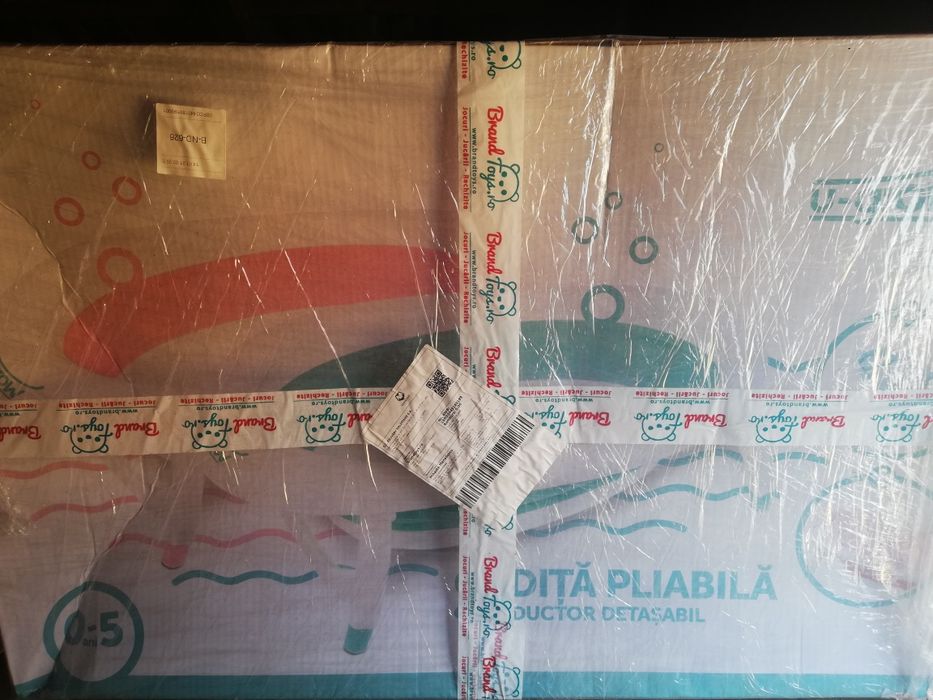 Cadita pliabila, cu reductor detasabil, Roz, U-grow