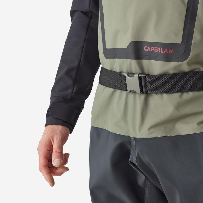 Waders Pvc și respiranți de pescuit 500 - produs resigilat Decathlon