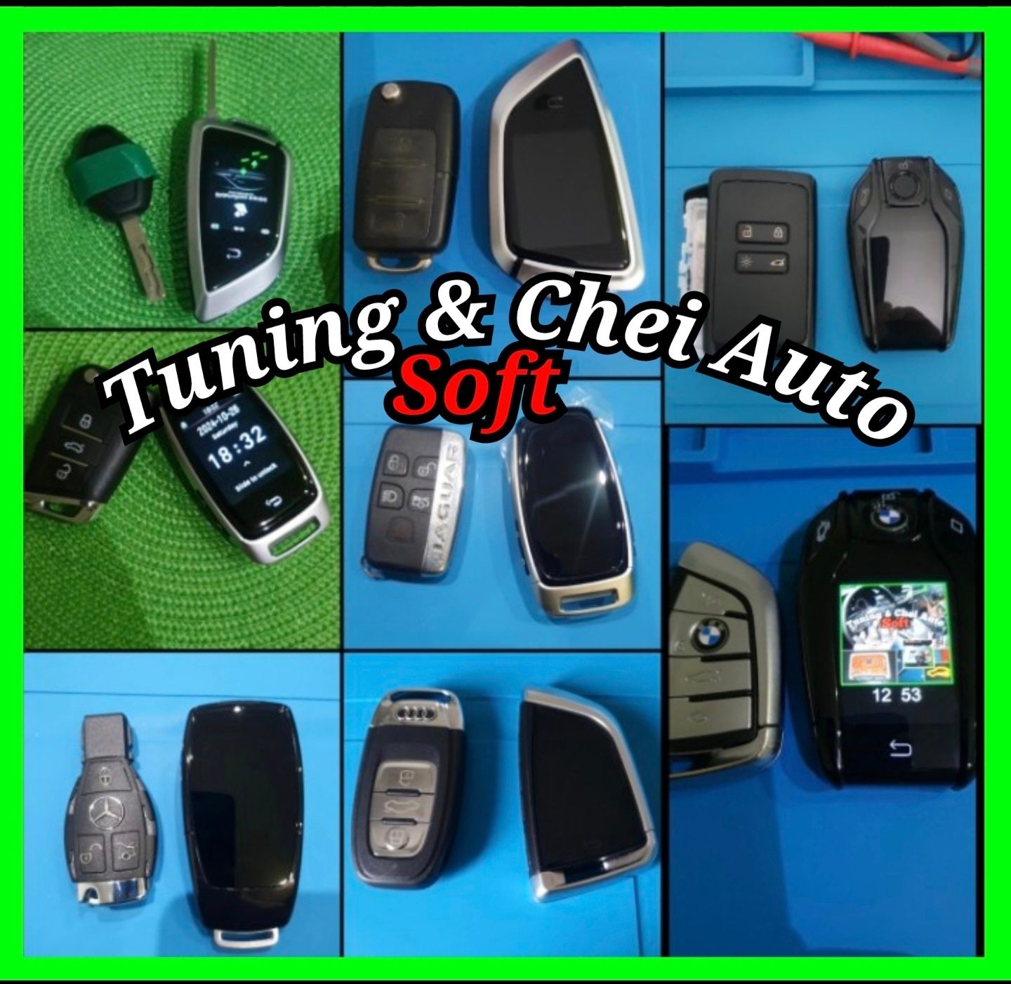 Chei Smart LCD/Noi îți transformăm cheia originală intr-o Cheie Smart