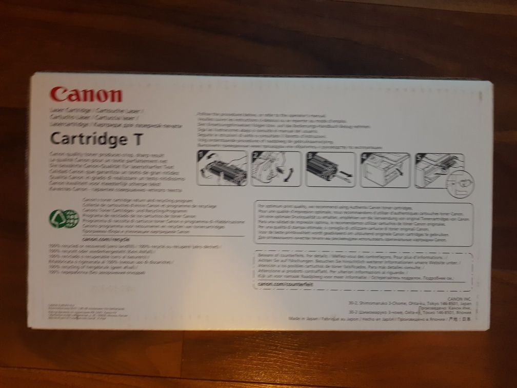 Cartus Toner Canon BLACK T
Original