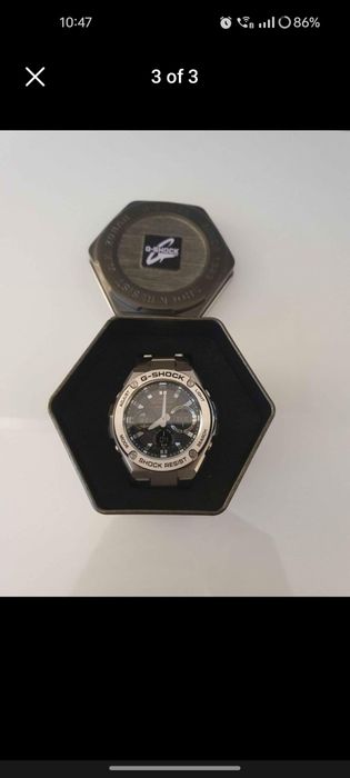 CASIO G-Shock Gst W110D 1AJF Silver