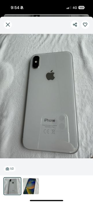 iPhone XS white 64 gb