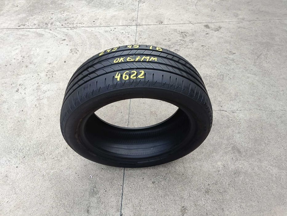 O anvelopa vara 245 45 18 bridgestone turanza T005 cu 6,7 mm 4622