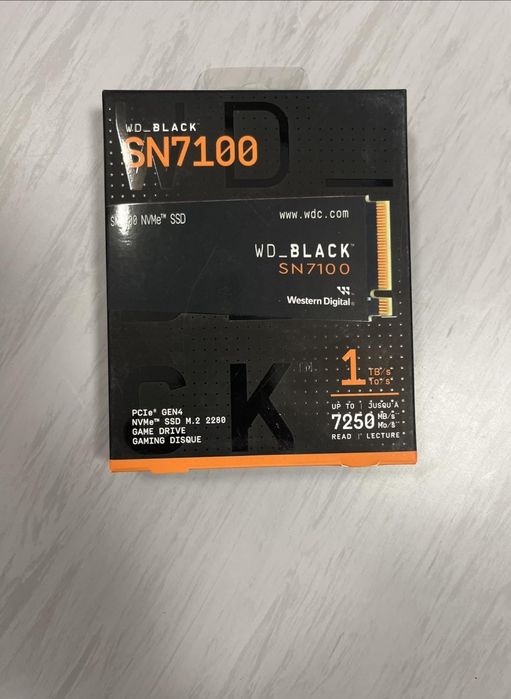 WD_BLACK SN7100 NVMe SSD 1TB  Чисто Нов !