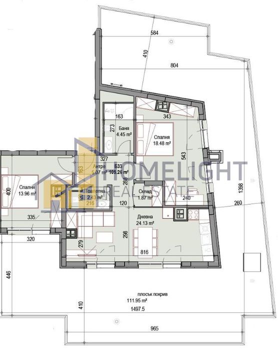 Продава се Тристаен апартамент в София, Подуяне - 106 кв.м за 2515 €/кв.м - Снимка #5