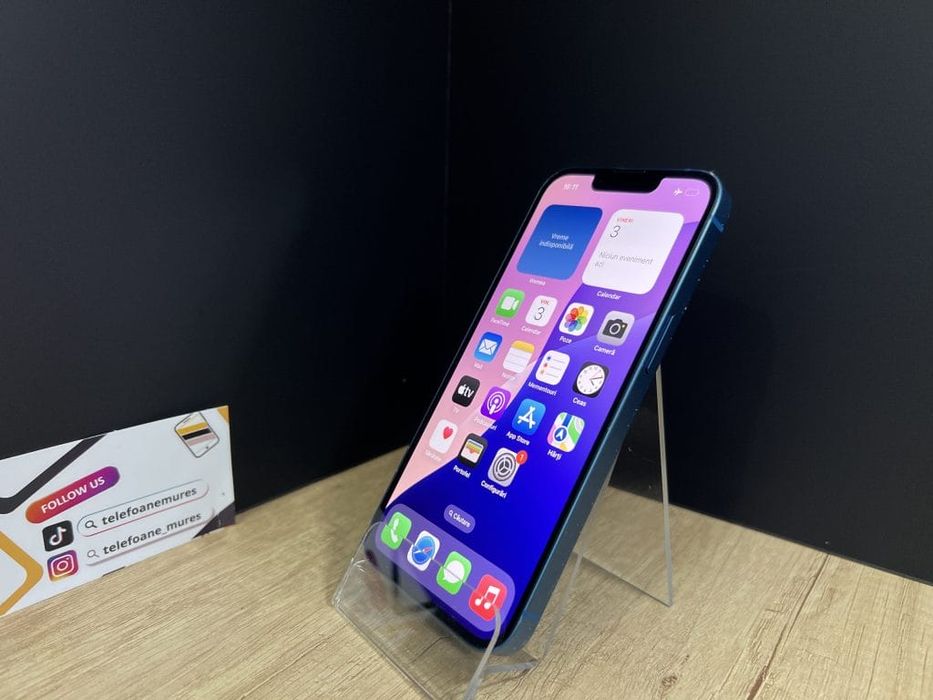 iPhone 13 256Gb Blue 3 ani garanție, Telefoane Mureș