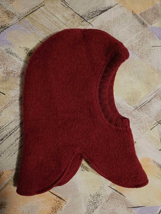 Cagulă dublată fleece din lână merinos - Joha