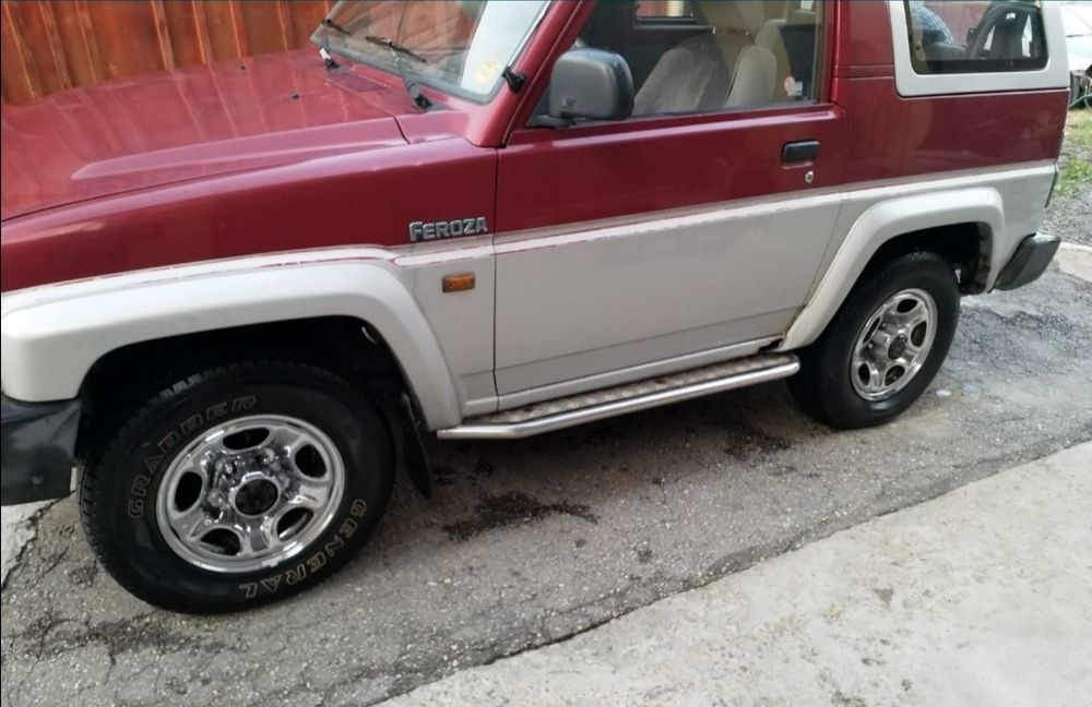 Bara fata crom / cromata daihatsu feroza 1.6 i 16 v