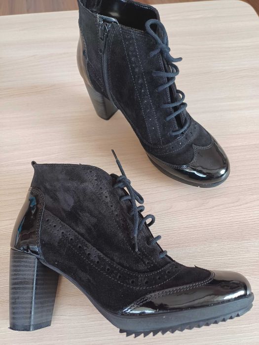 Botine piele naturală