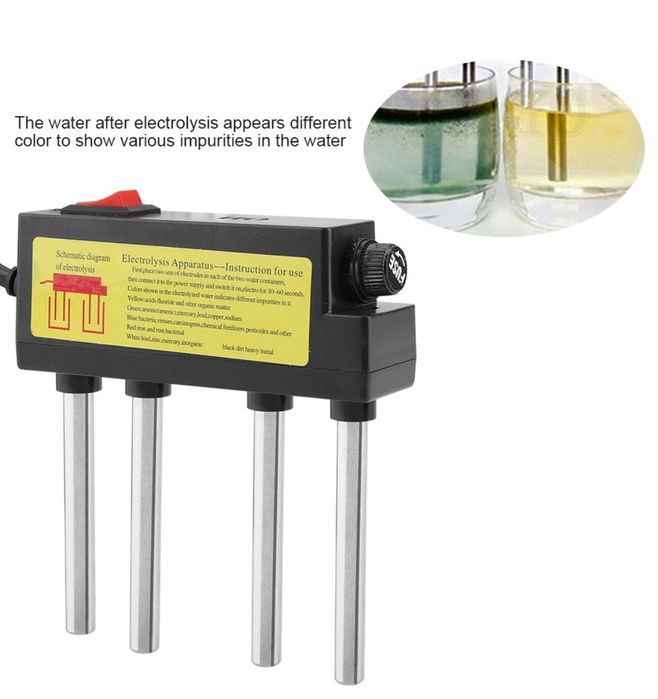 Aparat electroliza apa tester calitatea apei