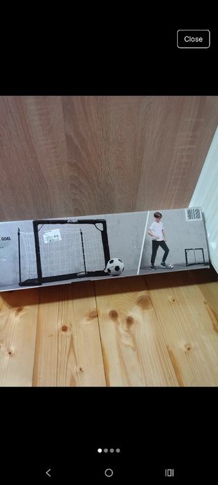 Poartă mini fotbal + minge – Crivit