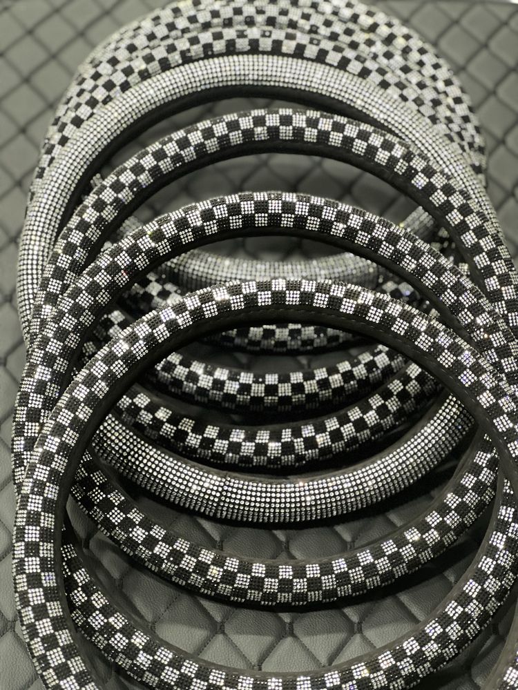 Руль Чехол Swarovski , Салфетка , Микий маус  Доставка Бесплатно по  Г