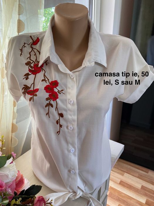 Lot tricou camasa maneca scurta femei marime S 36